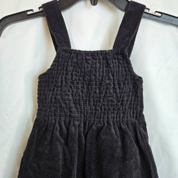 Star‎ Wars Rebel Icons Black Embroidered Toddler Girls Corduroy Overalls 4T New - Picture 7 of 9